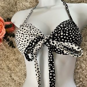 Victoria’s secret polka dot swim top